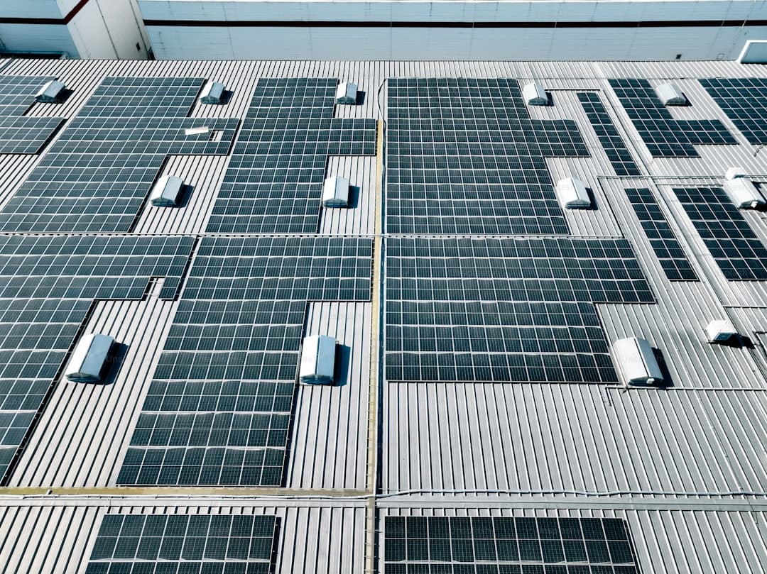 Commercial roof installation